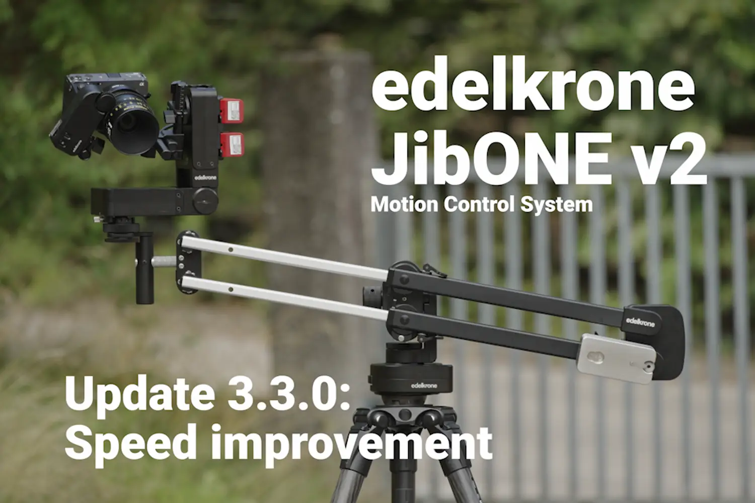 Verbesserungen am Edelkrone JibONE v2 Motion Control System